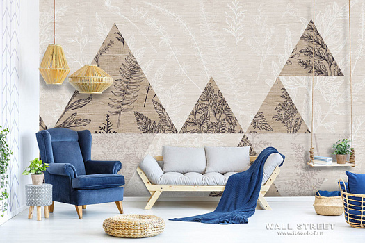 Фотообои в интерьере артикул Geometry 11, GEOMETRY, Wall street Фотообои в интерьере артикул Geometry 11, GEOMETRY, Wall street