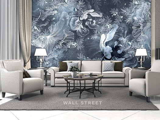 Фотообои в интерьере артикул La Prima 2, LA PRIMA, Wall street