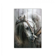 Панно с изображением лошади Creative Wood ZOO ZOO - 23 Смирение