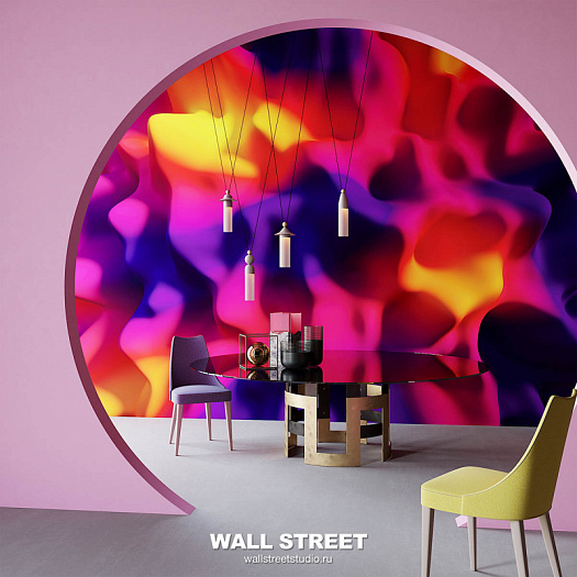 Фотообои в интерьере артикул 3D Sys 14, 3Д СИСТЕМА / 3D SYS, Wall street