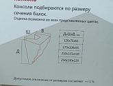 Артикул Консоль для балки 120Х120, Консоли для балок, Cosca в текстуре, фото 2