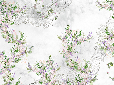 Фотообои Fiore 2, ЦВЕТОК / FIORE, Wall street
