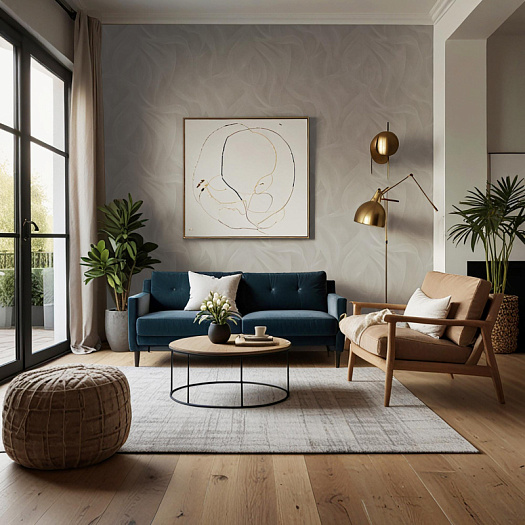 Обои в интерьере артикул 4346-3, Галактика, МОФ Обои в интерьере артикул 4346-3, Галактика, МОФ