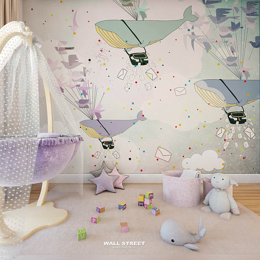 Фотообои в интерьере артикул Felicita 2, СЧАСТЬЕ / FELICITA, Wall street
